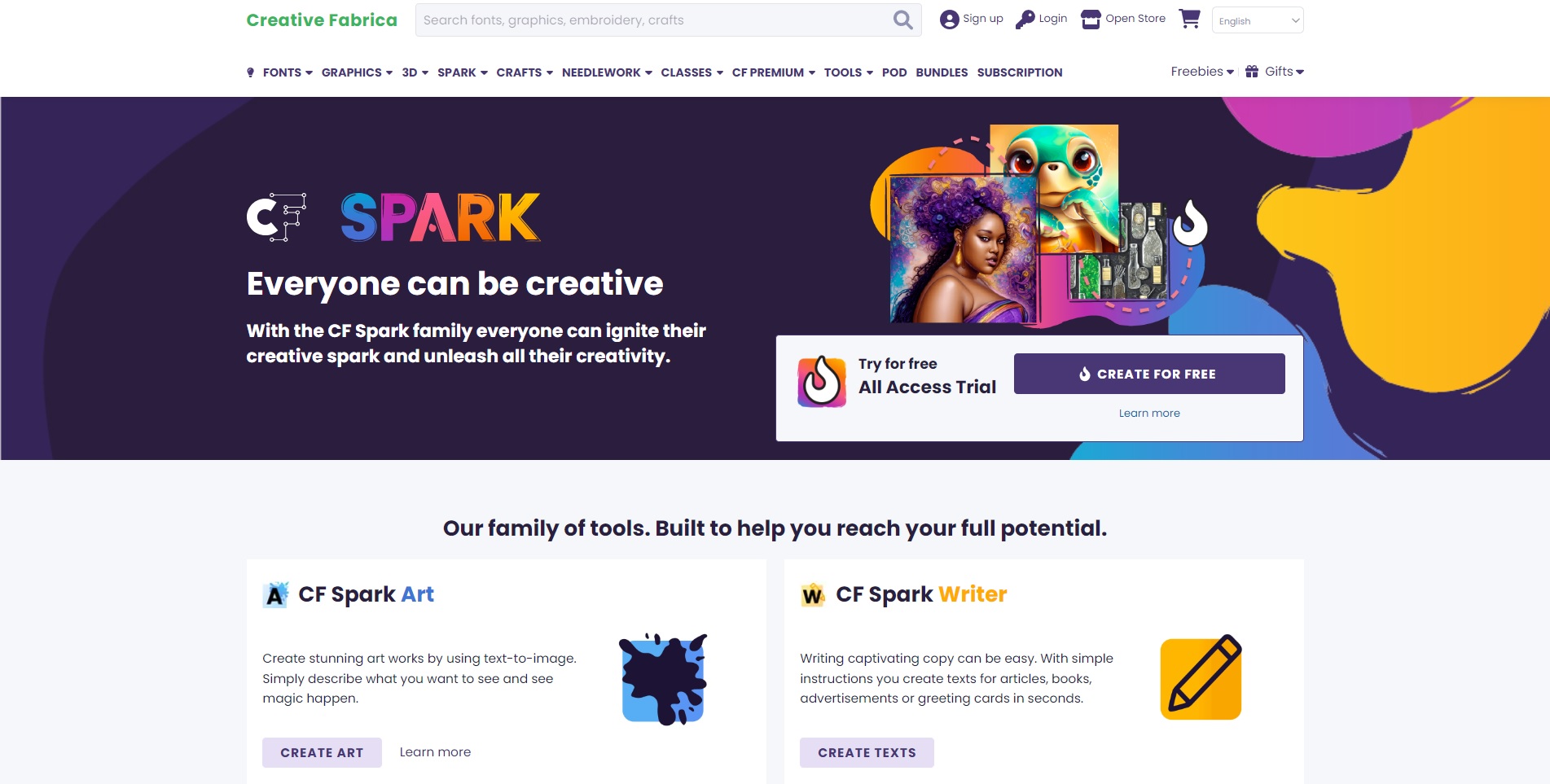 CF Spark logo