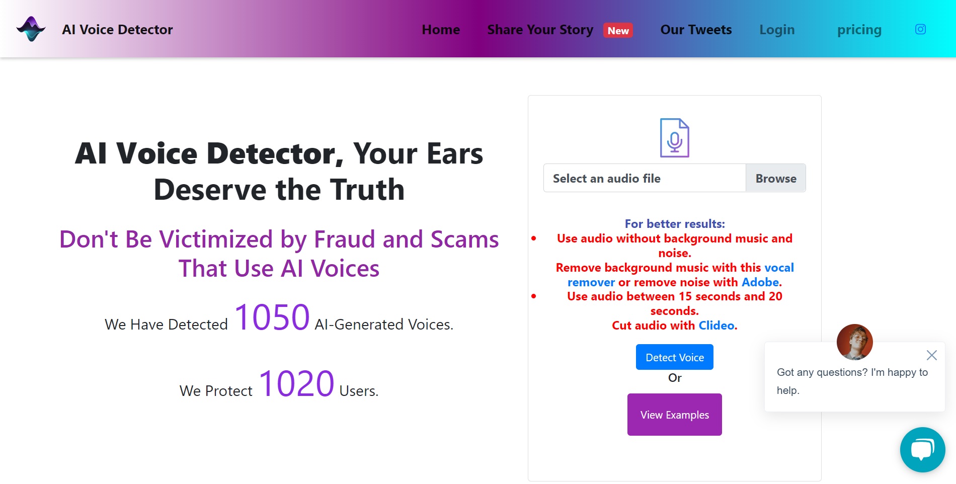 AI Voice Detector logo