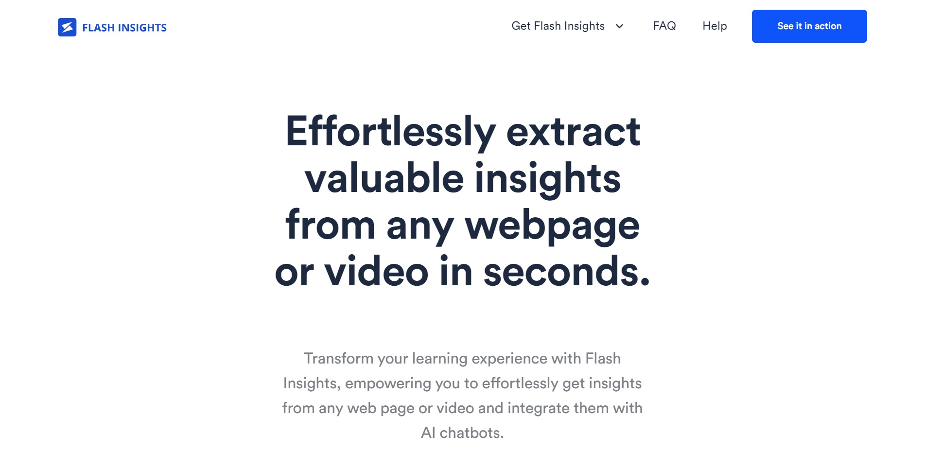 Flash Insights