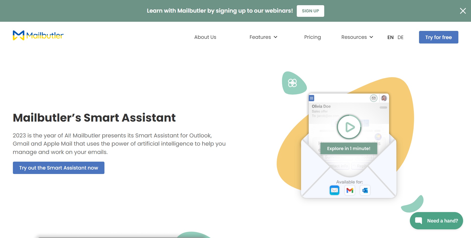 Mailbutler Smart Assistant logo