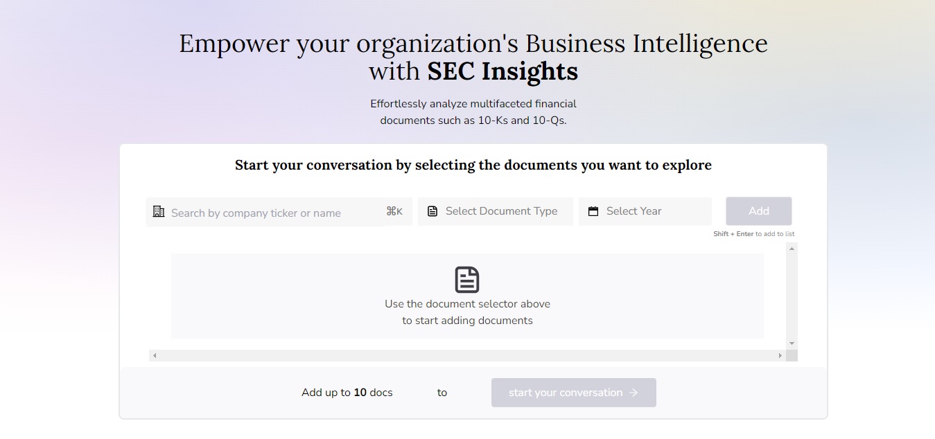 SEC Insights AI