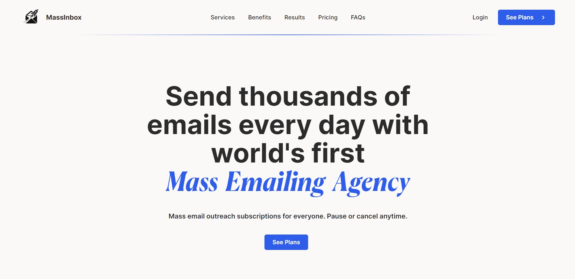 MassInbox logo