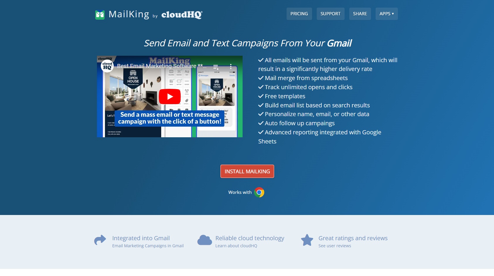 MailKing logo