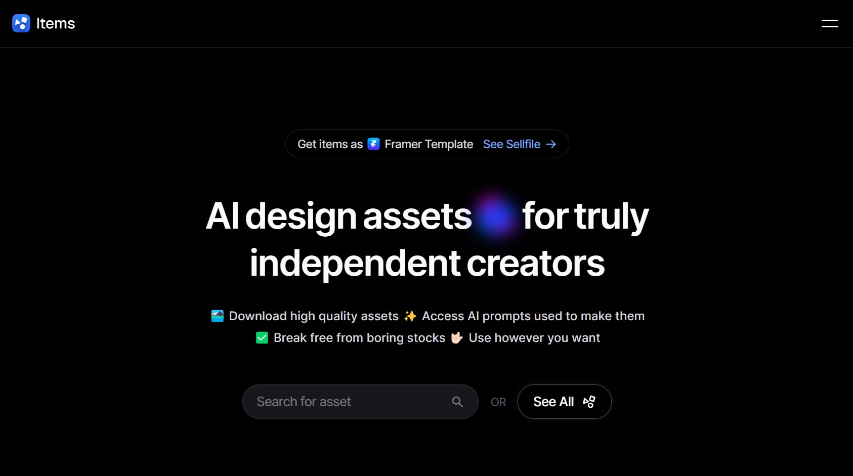 Items Design logo
