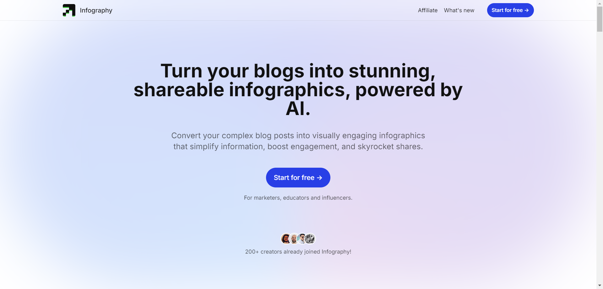 Infography logo
