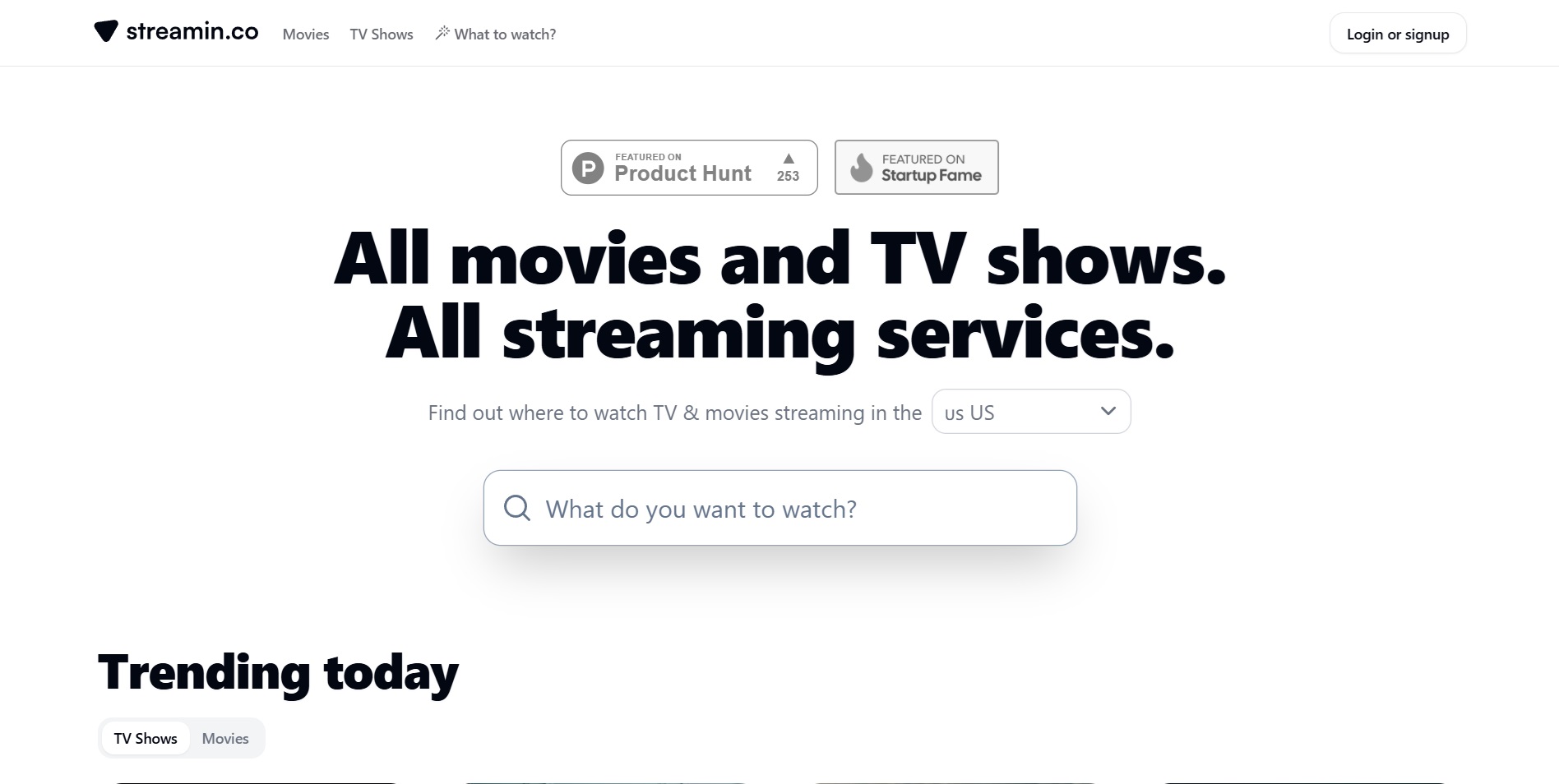 Streamin logo