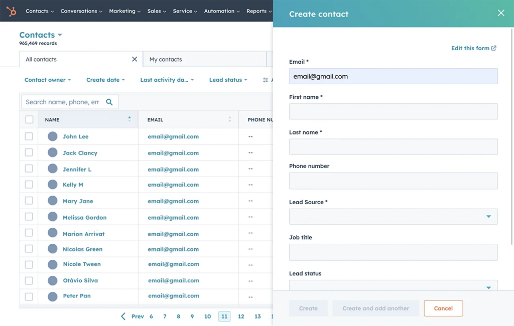 Contact Management