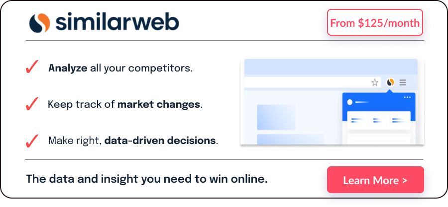 Similarweb CTA