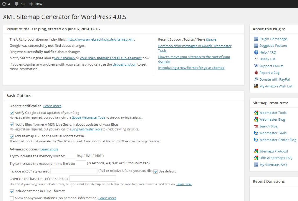 XML SiteMaps