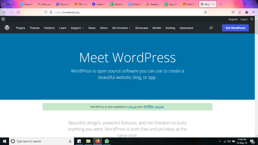 wordpress