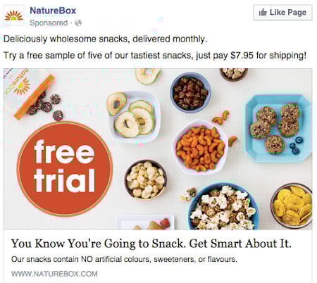 NatureBox Photo Ad