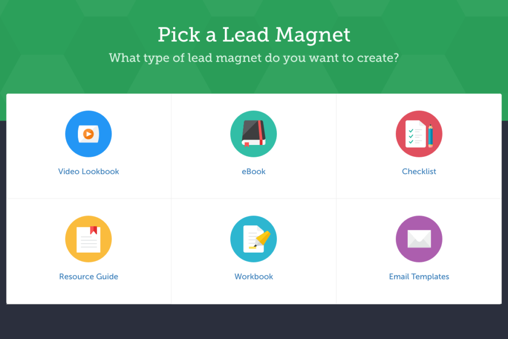 Pick a lead magnet