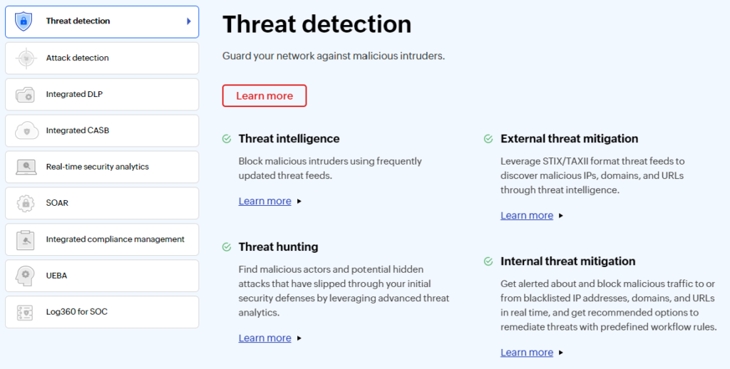 Log360 features