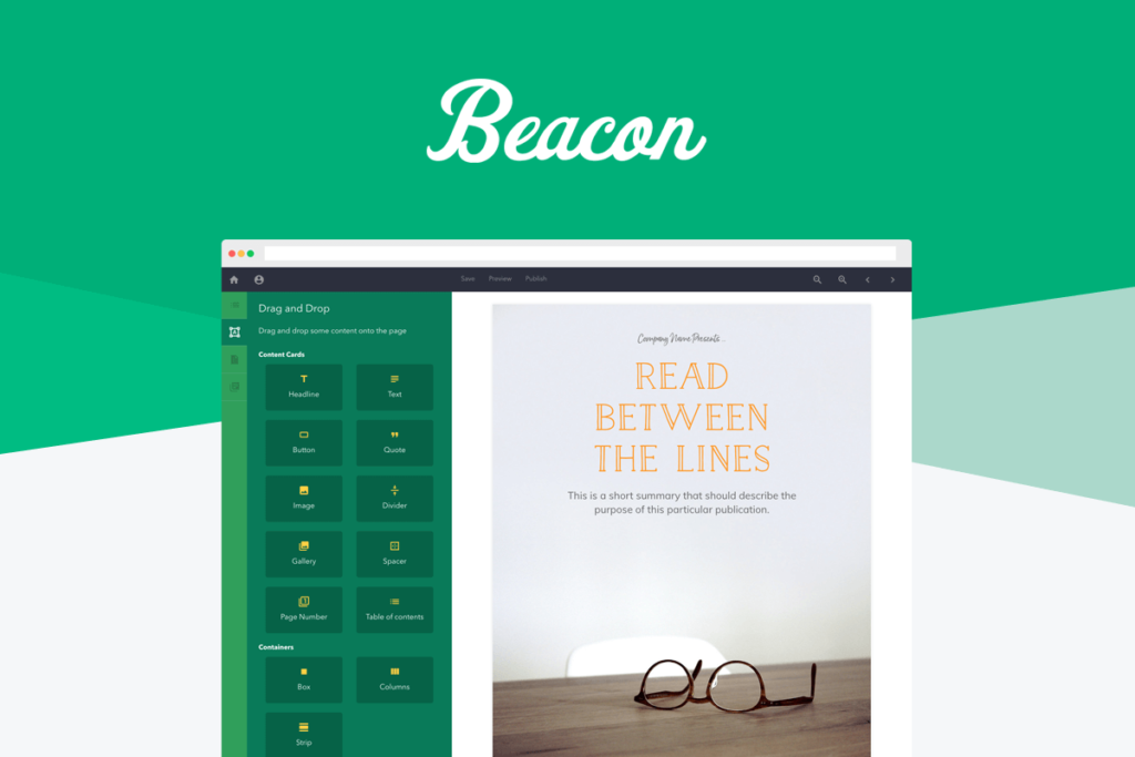 Beacon header