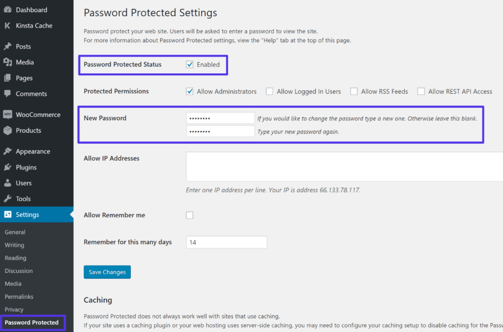 Password-Protecting