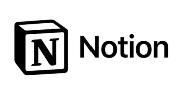 the logo for Notion