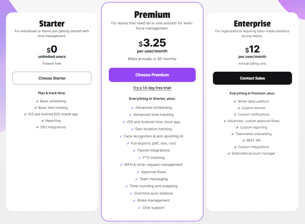 Unrubble pricing