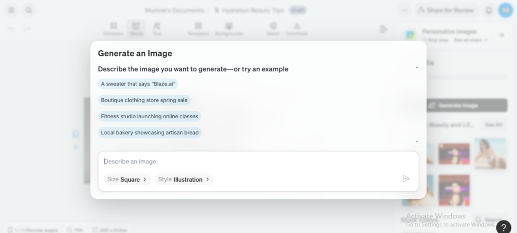 AI Image Generation and Editor